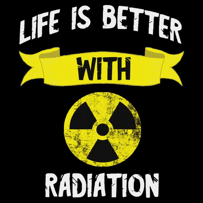 Radioactivity Radiology Nuclear Symbol X Rays 16 in Basic Backpack