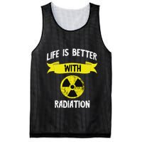 Radioactivity Radiology Nuclear Symbol X Rays Mesh Reversible Basketball Jersey Tank