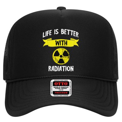 Radioactivity Radiology Nuclear Symbol X Rays Trucker Hat