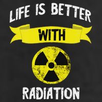 Radioactivity Radiology Nuclear Symbol X Rays Golf Towel