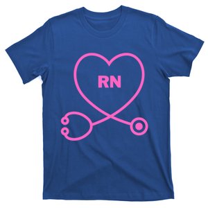 Rn (Registered Nurse) Heart Of A Nurse Collection Gift T-Shirt