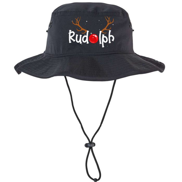 Rudolph Red Nose Reindeer Christmas Funny Legacy Cool Fit Booney Bucket Hat