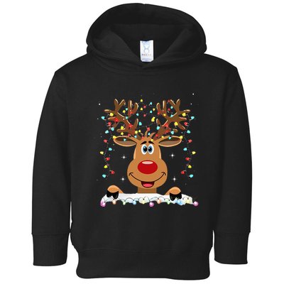 RUDOLPH Red Nose Reindeer Santa Xmas  Toddler Hoodie