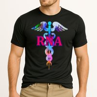 RNA Restorative Nurse Assistant Caduceus Nursing Aide Gift Cooling Performance Crew T-Shirt