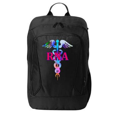 RNA Restorative Nurse Assistant Caduceus Nursing Aide Gift City Backpack