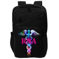 RNA Restorative Nurse Assistant Caduceus Nursing Aide Gift Impact Tech Backpack