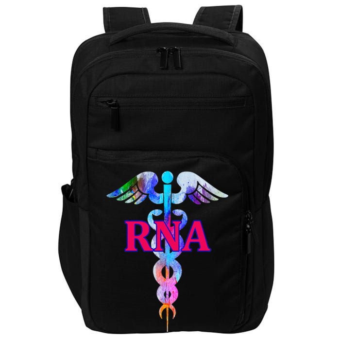 RNA Restorative Nurse Assistant Caduceus Nursing Aide Gift Impact Tech Backpack