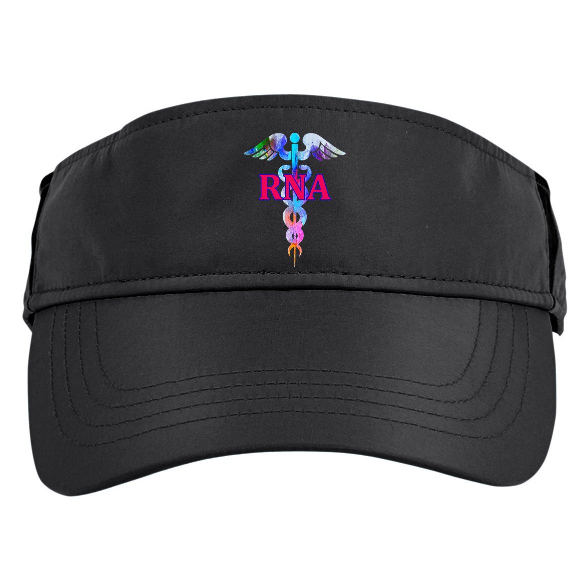 RNA Restorative Nurse Assistant Caduceus Nursing Aide Gift Adult Drive Performance Visor