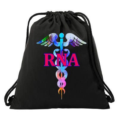 RNA Restorative Nurse Assistant Caduceus Nursing Aide Gift Drawstring Bag