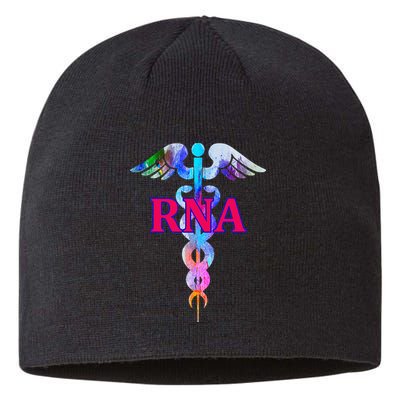 RNA Restorative Nurse Assistant Caduceus Nursing Aide Gift Sustainable Beanie