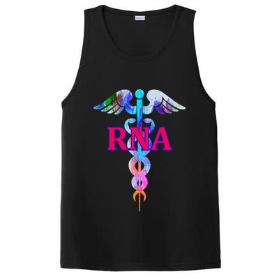 RNA Restorative Nurse Assistant Caduceus Nursing Aide Gift PosiCharge Competitor Tank