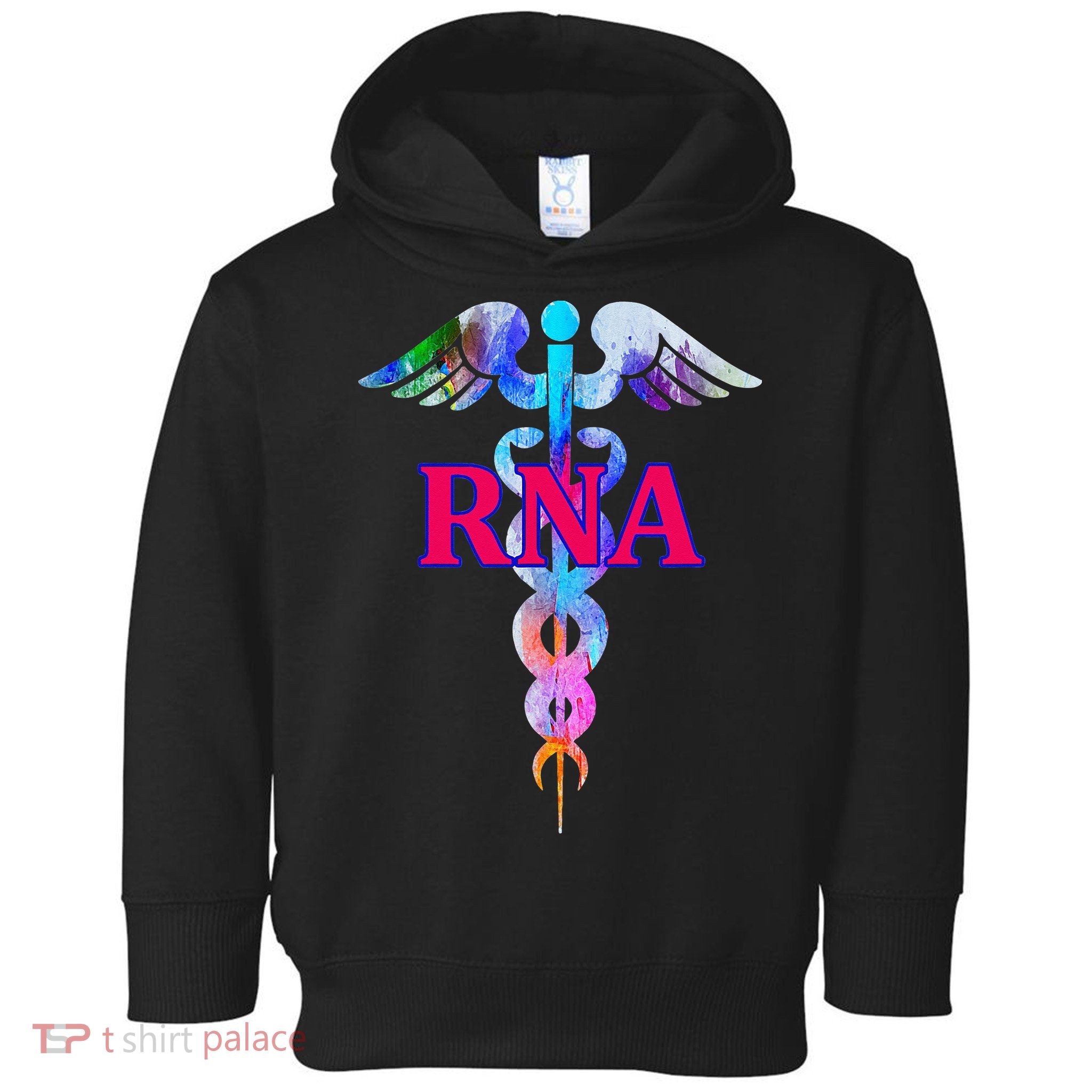 RNA Restorative Nurse Assistant Caduceus Nursing Aide Gift Toddler Hoodie
