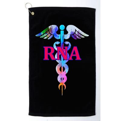 RNA Restorative Nurse Assistant Caduceus Nursing Aide Gift Golf Towel