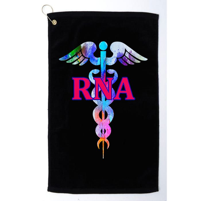 RNA Restorative Nurse Assistant Caduceus Nursing Aide Gift Golf Towel