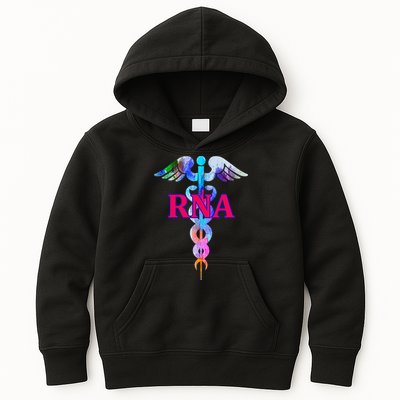 RNA Restorative Nurse Assistant Caduceus Nursing Aide Gift Kids Hoodie