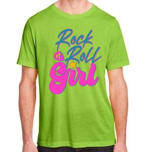 Retro Rock N Roll Girl Costume Adult ChromaSoft Performance T-Shirt