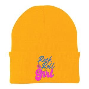 Retro Rock N Roll Girl Costume Knit Cap Winter Beanie