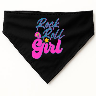 Retro Rock N Roll Girl Costume USA-Made Doggie Bandana