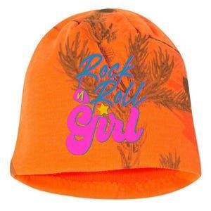 Retro Rock N Roll Girl Costume Kati - Camo Knit Beanie