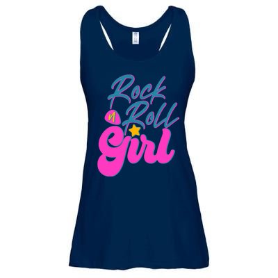 Retro Rock N Roll Girl Costume Ladies Essential Flowy Tank