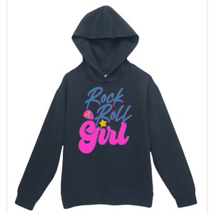 Retro Rock N Roll Girl Costume Urban Pullover Hoodie