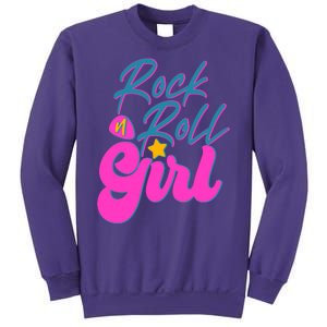 Retro Rock N Roll Girl Costume Sweatshirt