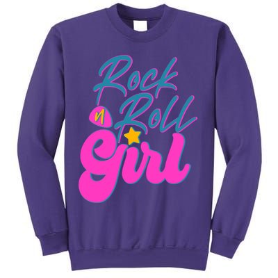 Retro Rock N Roll Girl Costume Sweatshirt