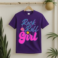 Retro Rock N Roll Girl Costume T-Shirt