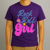 Retro Rock N Roll Girl Costume T-Shirt