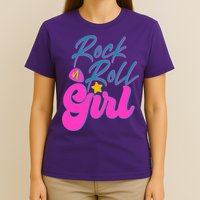 Retro Rock N Roll Girl Costume T-Shirt