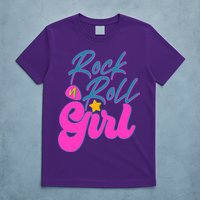Retro Rock N Roll Girl Costume T-Shirt