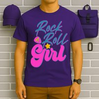 Retro Rock N Roll Girl Costume T-Shirt
