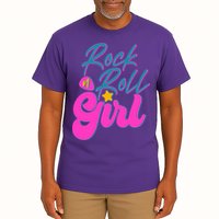 Retro Rock N Roll Girl Costume Tall T-Shirt