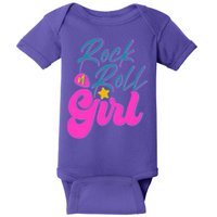 Retro Rock N Roll Girl Costume Baby Bodysuit