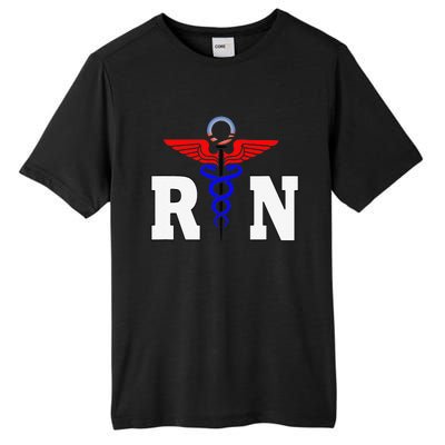 RN Registered Nurse Gift, Healthcare Professional, L Tall Fusion ChromaSoft Performance T-Shirt