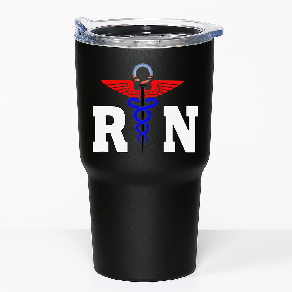 RN Registered Nurse Gift, Healthcare Professional, L Tumbler