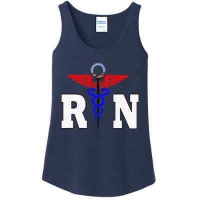 RN Registered Nurse Gift, Healthcare Professional, L Ladies Essential Tank