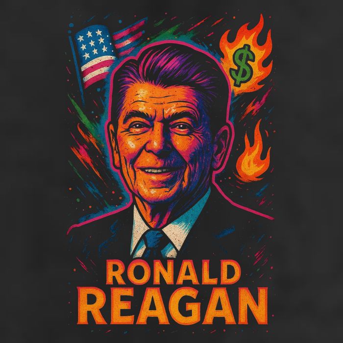 Ronald Reagan Neon Cool Comfort Performance Bucket Hat