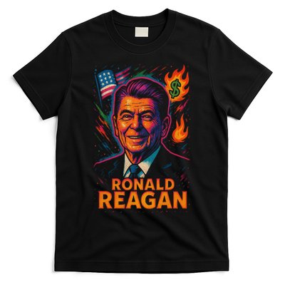 Ronald Reagan Neon T-Shirt