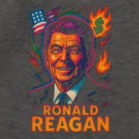Ronald Reagan Neon Vector Backpack