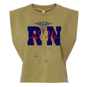 RN Registered Nurse Gift, Healthcare Professional Garment-Dyed Women's Muscle Tee