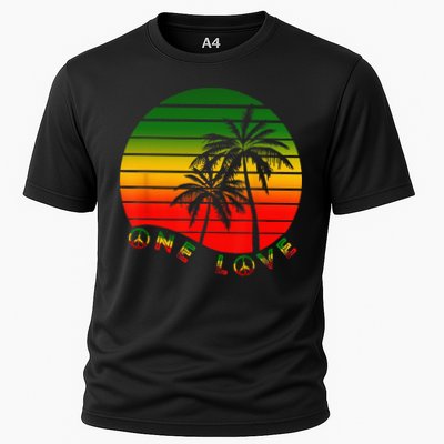Rasta Reggae One Love Palms Reggaeton Rastafarian Pride Performance Shirt