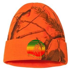 Rasta Reggae One Love Palms Reggaeton Rastafarian Pride Kati Licensed 12" Camo Beanie