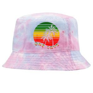 Rasta Reggae One Love Palms Reggaeton Rastafarian Pride Tie-Dyed Bucket Hat