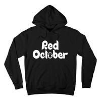 Retro Red October Philly Philadelphia Vintage Tall Hoodie