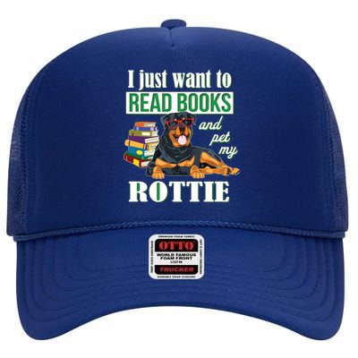 Rottweiler High Crown Mesh Back Trucker Hat