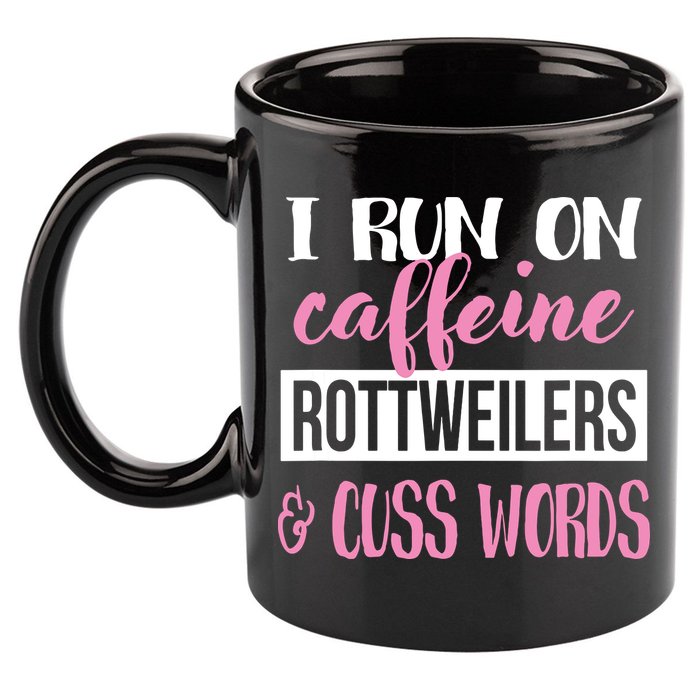 Rottweiler 11oz C Handle Ceramic Mug