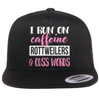 Rottweiler Flat Bill Trucker Hat
