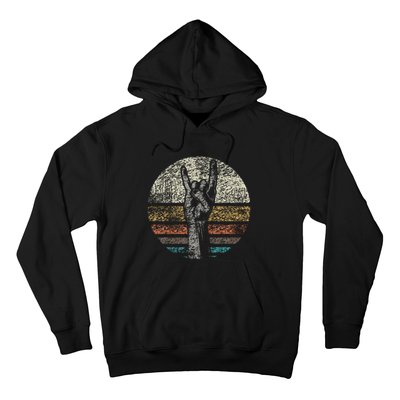 Retro Rock On Hand Horns For Rock And Roll Music Lovers Hoodie