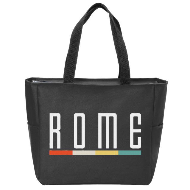 Rome Zip Tote Bag